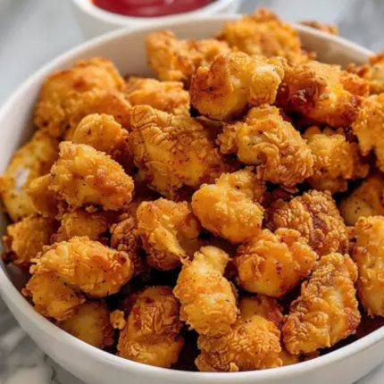 Popcorn Chicken Rice And Beans